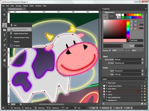 Create Artwork with Expression Design 2