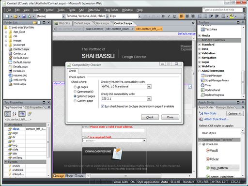 Standards Based Site Design