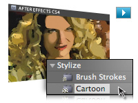 Cartoon effect image