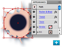 In-panel appearance editing
