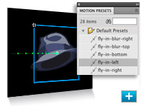 Motion presets