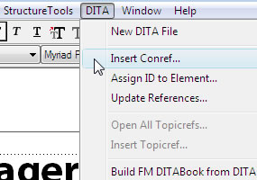 DITA support