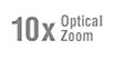 10x Optical Zoom