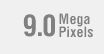 9.0 Megapixels