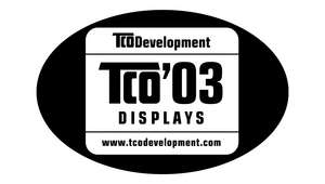 TCO'03 guarantees the highest safety and ergonomic standards