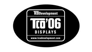 Complies with TCO'06 safety and visual ergonomics standard