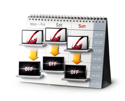  Set a schedule thats always on time. 