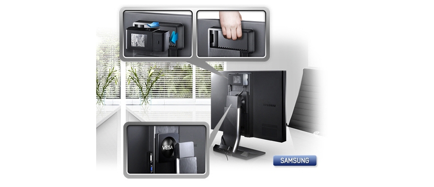 Maximise workspace with a detachable adaptor