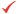 checkmark red