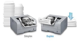 Get more from every page with Duplex printing