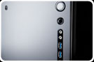 High-end I/O: Two front panel USB 3.0 ports with an internal motherboard connector for unparalleled data transmission
