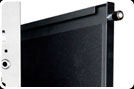 Dual-layer design: 1.0 mm SECC / polycarbonate top & side panels deaden noise