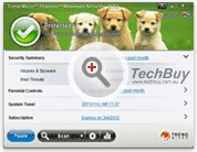 Customize your Titanium Internet Security window