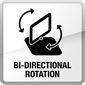 BI-DIRECTIONAL ROTATION