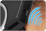 Built-in microphone, invisible mic