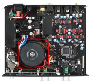 Cleanest sound thanks to a dedicated internal power supply