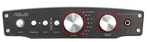Dedicated Volume Controls 