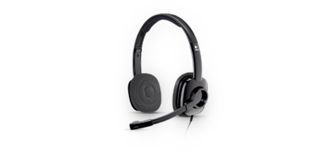 Stereo Headset H250 Charcoal Black
