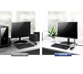 Thin, Clutter-Free Design