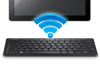 Slim and stylish wireless keyboard