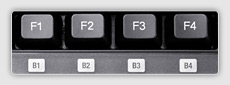 SteelSeries Shift Function Keys
