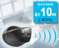 2.4GHz wireless mouse to achieve maximum operating distance of 10m