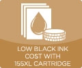 155XL Black High Yield Return Program Ink Cartridge