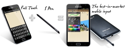 The best multi-input experience on the go (Free flow of S Pen & Touch)