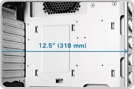 Maximum graphics card length: 12.5
