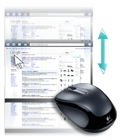 Micro-precise scrolling