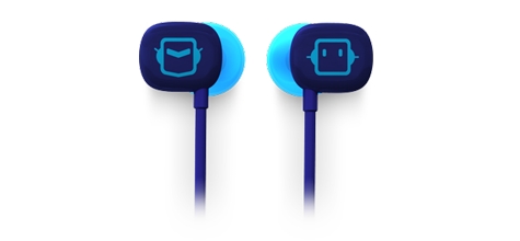 Ultimate Ears 100 Noise-Isolating Earphones Blue Robots Feature Image