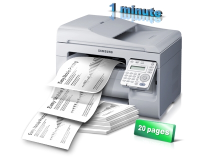 Achieve more with Samsungs Fast Print
