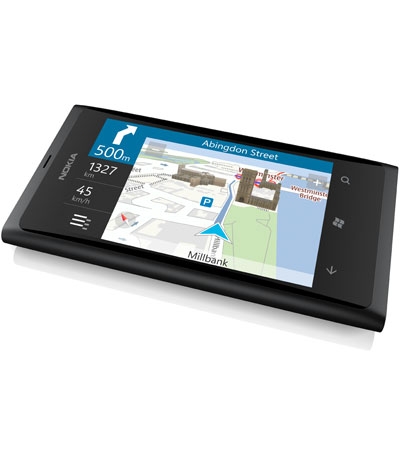 Nokia Lumia 800 with free Drive navigation included