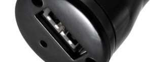 Mini Car Charger for iPod iPhone USB Ports
