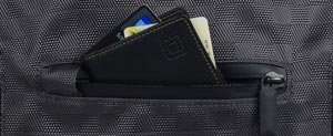 Utility Nylon Messenger Bag Front Pockets