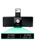 Clock with alarm