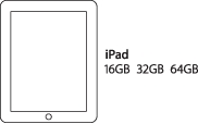 Designed for the following Tablets: iPad