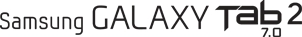Samsung Galaxy Tab2 7.0 logo