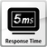 Response Time fo the display is 5 ms
