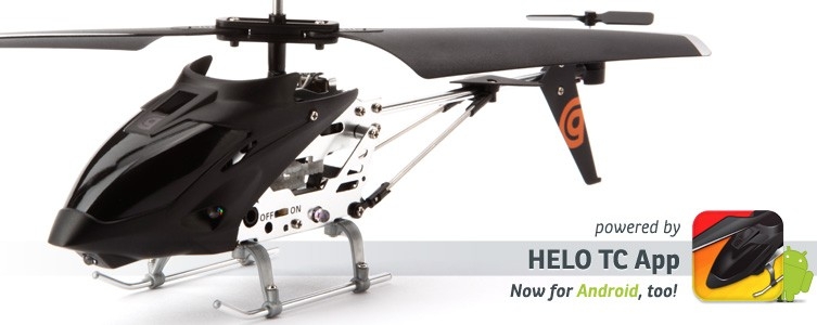 Helo TC Touch-Controlled Helicopter - App Powered