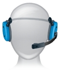Lightweight, behind-the-head design