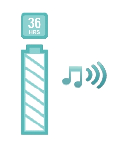 E574 36 hours battery