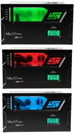 SHOWN WITH VARIOUS COOLANT COLORS