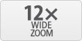 12x optical zoom with wide-angle