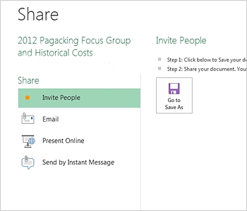 Simplified Sharing