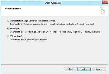 Exchange ActiveSync Support