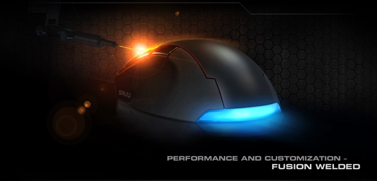 ROCCAT(TM) Savu - Mid-Size Hybrid Gaming Mouse