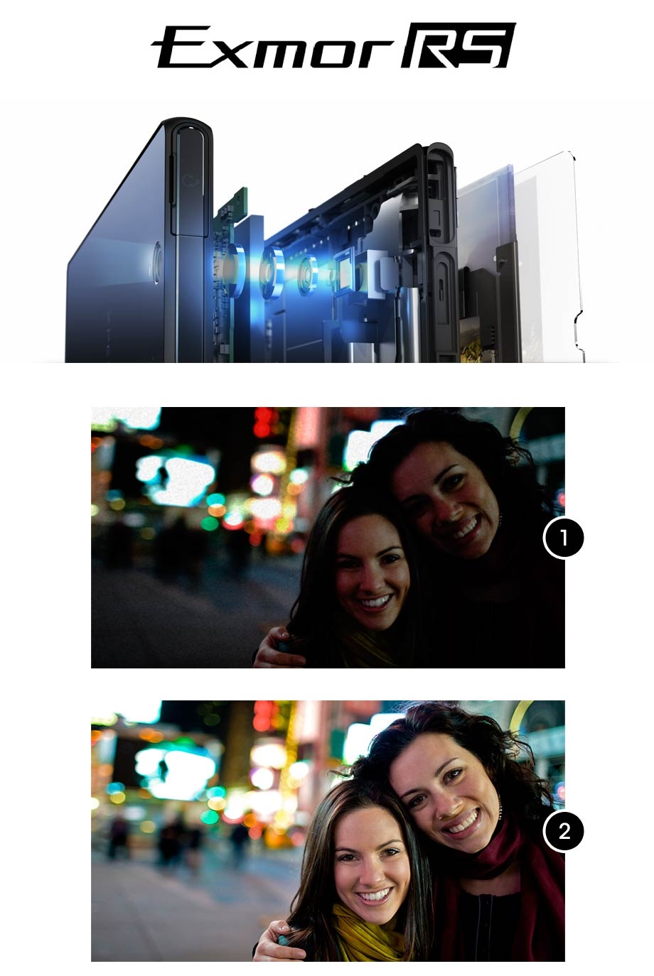 With the worlds first mage sensor with HDR video for smartphones, the Xperia Z smartphone delivers great videos in backlight.