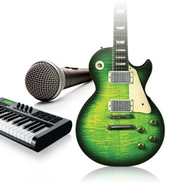 ACID Music Studio lets you record any instrument to it's own track