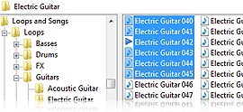 Pick the loops for your loop-based music creation